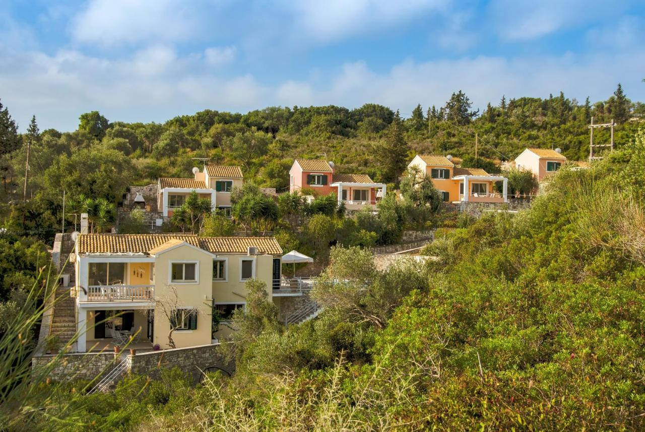 The Kantada Villas Petros, Eleni, Stelios & Dioni ガイオス エクステリア 写真